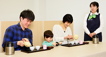 日本茶の入れかた体験