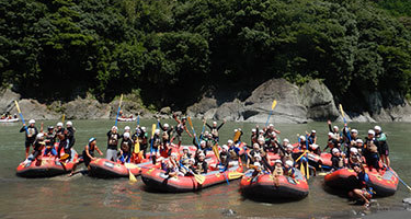 キッズラフティング