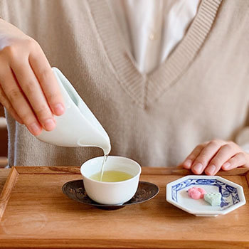 お茶のプチワークショップ